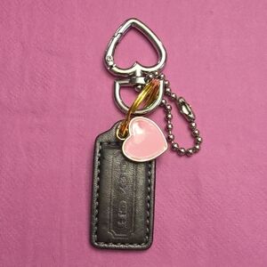 Coach Tag Homemade Keyring Or Purse Accessory